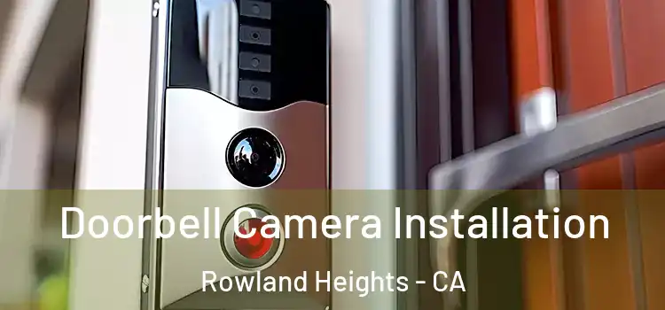  Doorbell Camera Installation Rowland Heights - CA