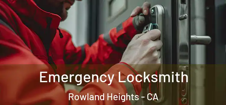 Emergency Locksmith Rowland Heights - CA