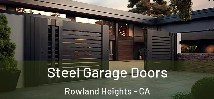 Steel Garage Doors Rowland Heights - CA